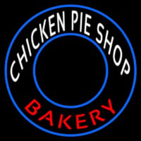 Chicken Pie Shop Bakery Circle Neonkyltti
