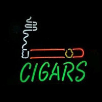 Cigars Kauppa Avoinna Neonkyltti
