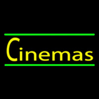 Cinemas With Green Line Neonkyltti