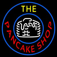 Circle The Pancake Shop Neonkyltti