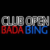 Club Open Bada Bing Neonkyltti