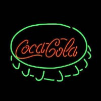 Coca Cola Cap Olut Baari Avoinna Neonkyltti