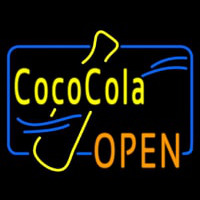 Coca Cola Open Neonkyltti