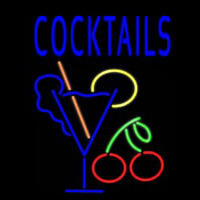 Cocktails Real Neon Glass Tube Neonkyltti