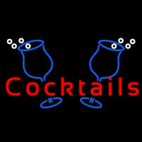 Cocktails With Two Glasses Neonkyltti