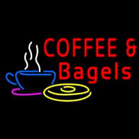 Coffee Bagels Neonkyltti