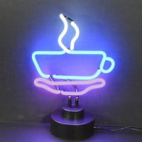 Coffee Cup Desktop Neonkyltti