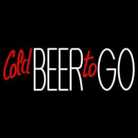 Cold Beer To Go Neonkyltti