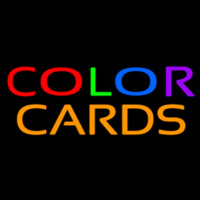 Color Cards Neonkyltti