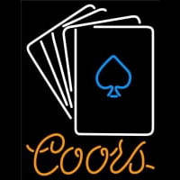Coors Cards Neonkyltti