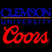 Coors Clemson University Neonkyltti