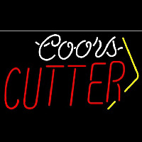 Coors Cutter Beer Sign Neonkyltti