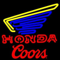 Coors Honda Motorcycle Gold Wing Neonkyltti