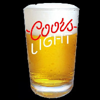 Coors Light Beer Glass Beer Sign Neonkyltti