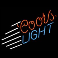 Coors Light Blue Stripe Neonkyltti