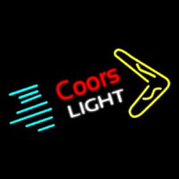 Coors Light Boomerang Beer Neonkyltti