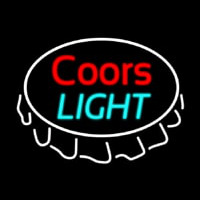 Coors Light Bottle Cap Beer  Neonkyltti