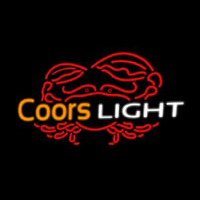 Coors Light Crab Neonkyltti