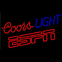 Coors Light Espn Beer Sign Neonkyltti