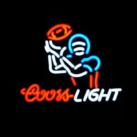 Coors Light Football Sport Neonkyltti