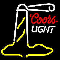 Coors Light Lighthouse Beer Sign Neonkyltti