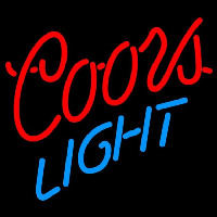 Coors Light Logo Beer Sign Neonkyltti