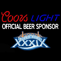 Coors Light Offical Beer Sponsor Beer Sign Neonkyltti