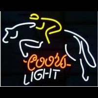 Coors Light Race Horse Neonkyltti