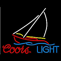 Coors Light Sailboat Neonkyltti