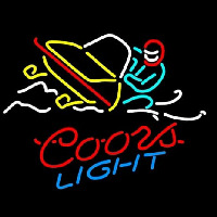 Coors Light Snowmobile Neonkyltti