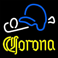 Corona Baseball Beer Sign Neonkyltti