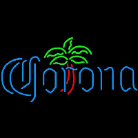 Corona Dominator Palm Tree Beer Sign Neonkyltti