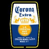 Corona E tra Label Beer Sign Neonkyltti