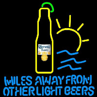 Corona E tra Miles Away From Other Beers Beer Sign Neonkyltti