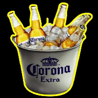 Corona E tra On Ice Beer Sign Neonkyltti