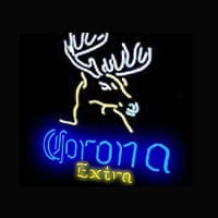 Corona Extra Olut Baari Avoinna Neonkyltti