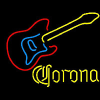 Corona Guitar Beer Sign Neonkyltti