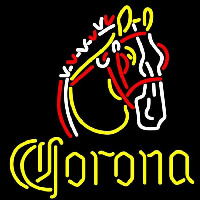 Corona Horse Beer Sign Neonkyltti