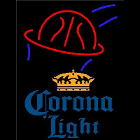 Corona Light Basketball Beer Sign Neonkyltti