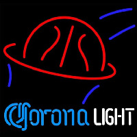 Corona Light Basketball Beer Sign Neonkyltti