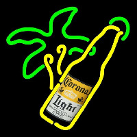 Corona Light Bottle Beer Sign Neonkyltti