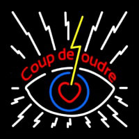 Coup De Foudre Neonkyltti