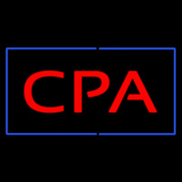 Cpa Rectangle Blue Neonkyltti