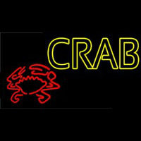 Crab With Logo 1 Neonkyltti