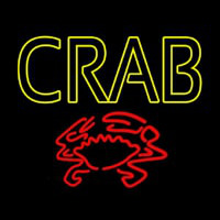 Crab With Logo Neonkyltti