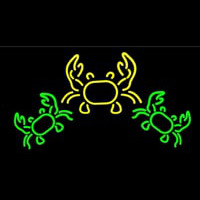 Crabs Logo 1 Neonkyltti