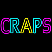 Craps 1 Neonkyltti