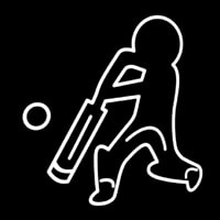 Cricket Icon Neonkyltti