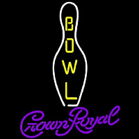Crown Royal Bowling Beer Sign Neonkyltti