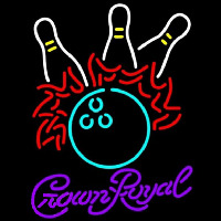 Crown Royal Bowling Pool Beer Sign Neonkyltti